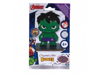 Set de creatie cu diamante Hulk Craft Buddy, Crystal Art