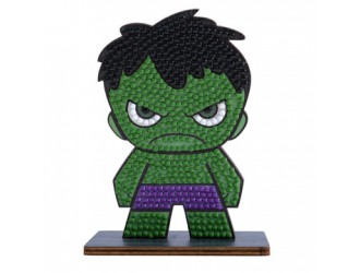 Set de creatie cu diamante Hulk Craft Buddy, Crystal Art