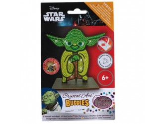 Set de creatie cu diamante Yoda Craft Buddy, Crystal Art