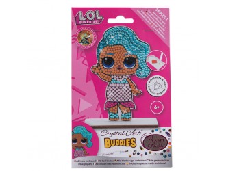Set de creatie cu diamante Queen of Splashes Craft Buddy, Crystal Art