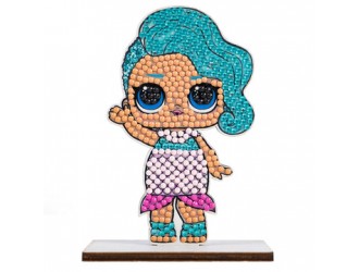 Set de creatie cu diamante Queen of Splashes Craft Buddy, Crystal Art