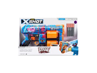 Pistol X-Shot Skins Dread, 12 cartuse, Poppy Playtime, Gametime