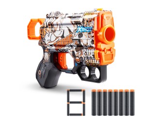 Pistol X-Shot Skins Menace, Sonic, Retro, 8 cartuse