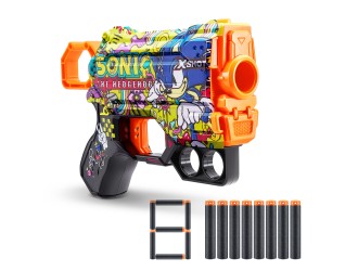 Pistol X-Shot Skins Menace, Sonic, Hyper Spike, 8 cartuse