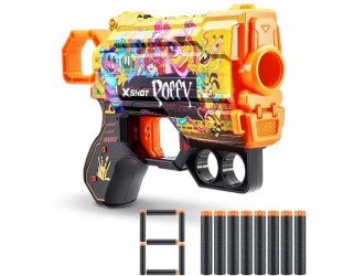 Pistol X-Shot Skins Menace, Poppy Playtime, Playtime, 8 cartuse