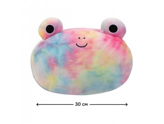 Jucarie de plus 30 cm Broascuta multicolora - Carlito, Squishmallows