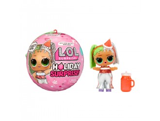 Papusica L.O.L. SURPRISE! Miss Merry seria Holiday Surprise