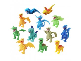 Figurina surpriza elastica, Dragon, Sbabam