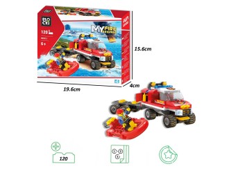 Echipa Autospeciale Pompieri 120 el. Blocki MyFireBrigade