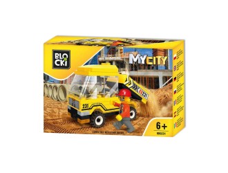 Set de constructie 66 el. Mini Basculanta Blocki MyCity