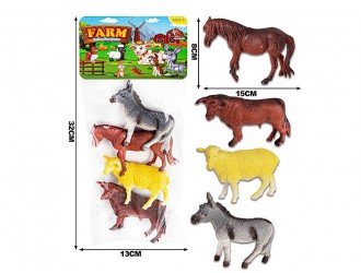 Set figurine Animale domestice 8 cm