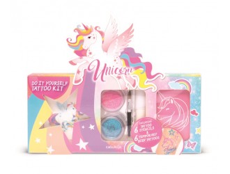 Set tatuaje temporare Casuelle Unicorn