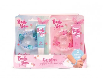 Luciu de buze 12gr. cu bratara Casuelle BeYou doua tipuri