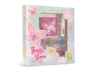 Set ustensile pentru tatuaj cu sclipici BeYou