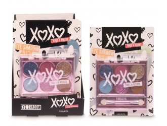 Trusa cu farduri pleoape Casuelle XOXO