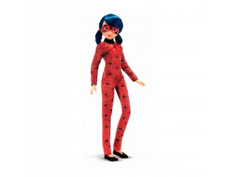 Papusa Marinettte-Lady Bug in costum cu paiete reversibile Miraculous