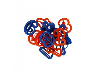 Set 12 forme pentru modelat Cifre Crafy Fun Dough