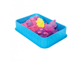S00003471 Set nisip kinetic "Unicorn Magic" 7 el. Crafy Fun Sand 2 x 250 gr