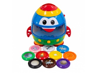 Jucarie interactiv-educativa Nava Stelara Inteligenta limba engleza/ucraineana