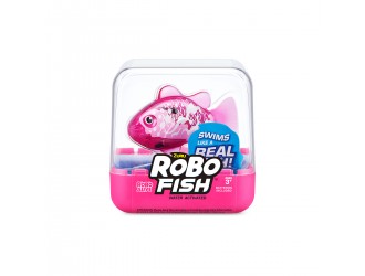 Jucarie Peste inotator-interactiv RoboFish roz Robo Alive S3