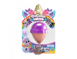 Figurina surpriza Unicorn Babies, Unicones, in blister