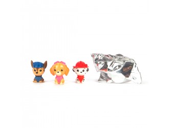 Set 3 figurine-toppere de colectie - Eroi Paw Patrol, Bop n Tops