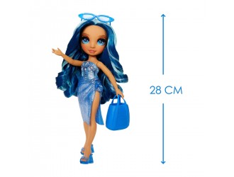 Papusa Rainbow High seria Swim & Style – Skyler Bradshaw