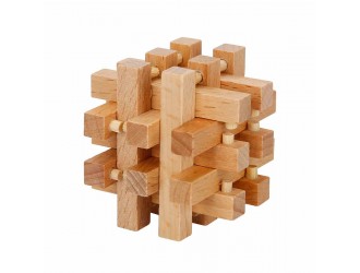 Puzzle din lemn IQ Burr puzzle Woody diverse tipuri