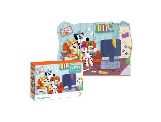 Puzzle Echipa Animalelor prietenoase, 30 el. Dodo