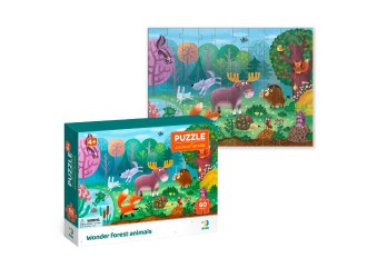 Puzzle Animalele in padure, 60 el. Dodo