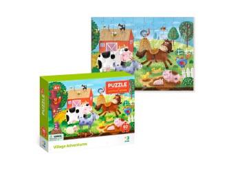 Puzzle Aventurile din sat, 60 el. Dodo