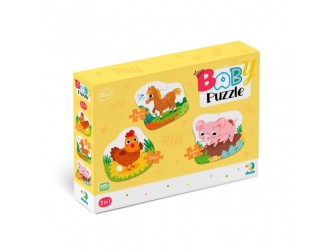 Puzzle 3 in 1, O zi la Ferma, Dodo