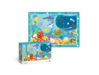 Puzzle observa Animale Marine, 80 el. Dodo