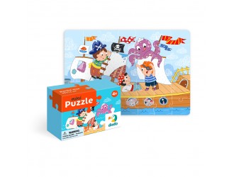 Puzzle mini Aventurile pe mare, 35 el. Dodo