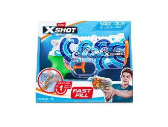 Pistol cu apa Hydra Fast Fill, Skins Nano, X-Shot, Zuru