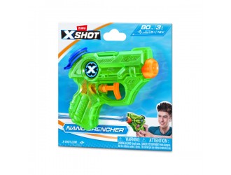 Pistol-mini cu apa, Warfare Nano Drencher, X-Shot, Zuru