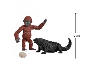 Set figurina cu articulatii Suko 9cm cu Titanus Doug seria Godzilla x Kong, The New Empire