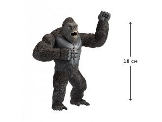 Figurina cu sunete si articulatii Kong 18 cm seria Godzilla x Kong, The New Empire