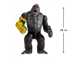 Figurina cu articulatii Kong Giant 28 cm cu manusa seria Godzilla x Kong, The New Empire