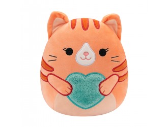 Jucarie de plus 30 cm, Pisica portocalie - Gigi, Squishmallows