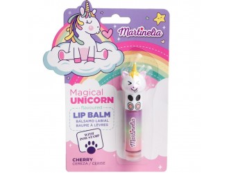 Balsam de buze cu aroma de fructe si stampila Magical Unicorn, Martinelia