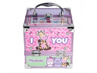 Trusa etajata cu produse de machiaj My Best Friends Big Case, Martinelia