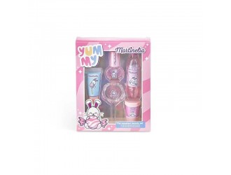 Set 4 luciuri de buze si 1 lac de unghii Yummy, Martinelia