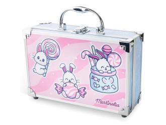 Trusa de machiaj Yummy Complete Beauty Case, Martinelia