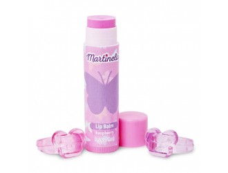 Set balsam de buze si 2 inele Shimmer Wings, Martinelia, 4 g