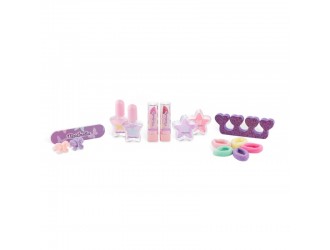 Set cu produse pentru unghii, machiaj si accesorii in gentuta fluture Shimmer Wings, Martinelia