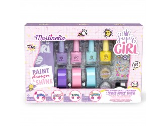 Set 3 bratari si produse pentru unghii, Super Girl, Martinelia