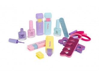 Set creta pentru par, produse pentru unghii si accesorii, Super Girl, Martinelia