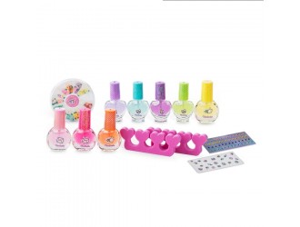 Mega set cu produse pentru unghii, Super Girl, Martinelia