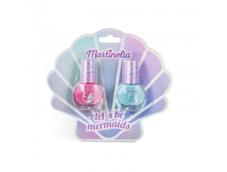 Set 2 x 4ml lacuri de unghii, Let's Be Mermaids, Martinelia